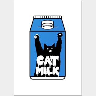 Cat Milk! Posters and Art